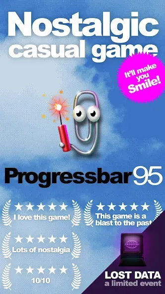 Progressbar95 - nostalgic game (Прогрессбар95)  [МОД Unlocked] Screenshot 1