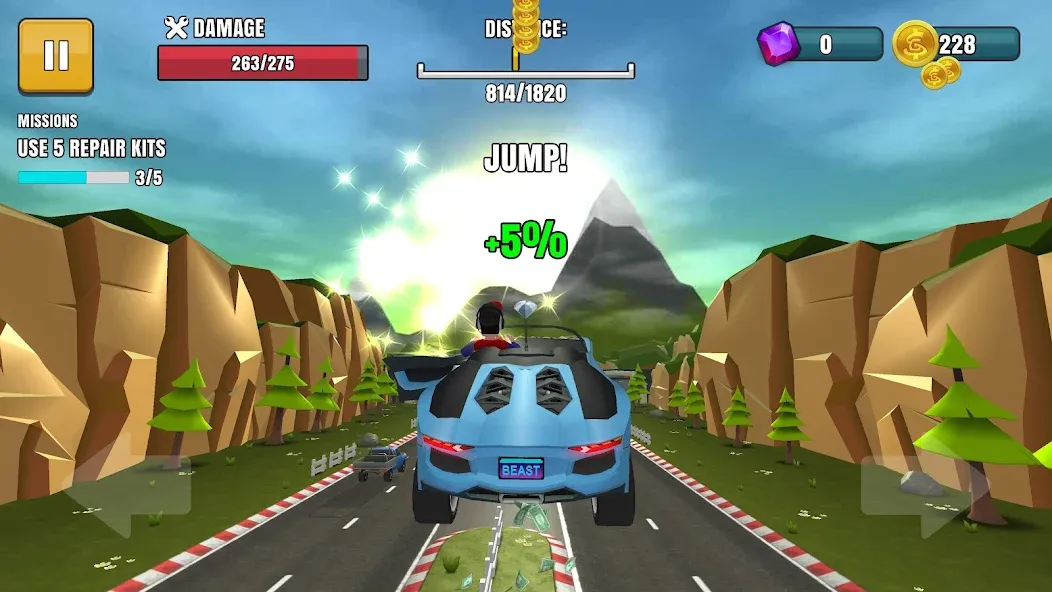 Faily Brakes 2: Car Crash Game (Фэйли Брейкс 2)  [МОД Menu] Screenshot 4