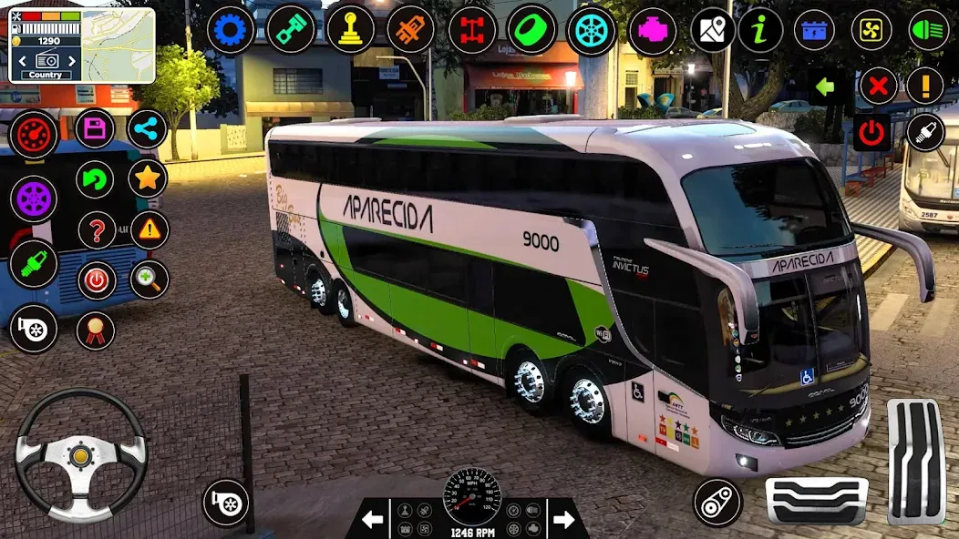 Bus Driving Games 3D: Bus Game  [МОД Меню] Screenshot 2