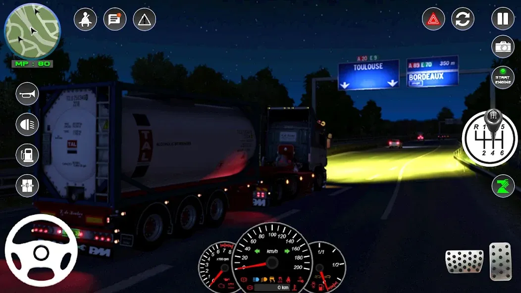 Euro Cargo Truck Simulator 3D  [МОД Unlocked] Screenshot 5