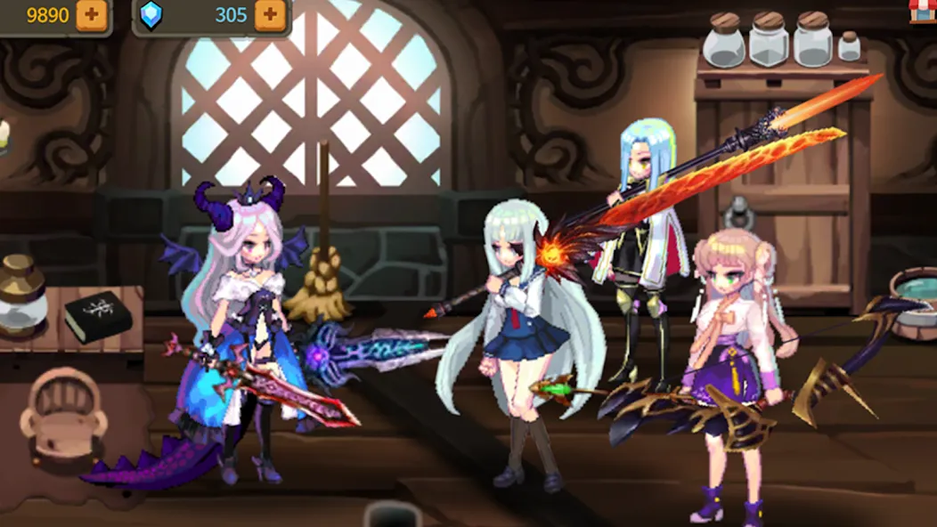 Dungeon Princess 2! : RPG  [МОД Unlimited Money] Screenshot 2