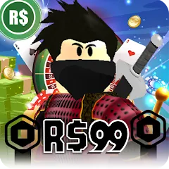 Скачать взломанную Robux For Robux , Casino Robux  [МОД Unlocked] - последняя версия apk на Андроид