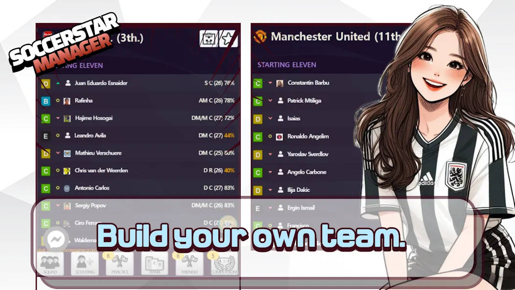 SSM - Football Manager Game (ССМ)  [МОД Unlocked] Screenshot 3