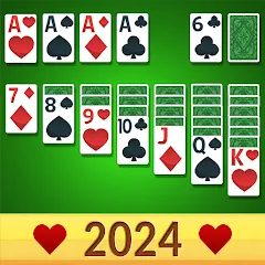 Скачать взлом Solitaire Classic - 2024 (Солитер Классик)  [МОД Unlimited Money] - полная версия apk на Андроид