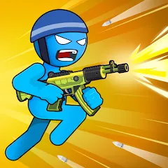 Взломанная Stick Shooter: Battle Game (Стик Шутер)  [МОД Unlimited Money] - полная версия apk на Андроид