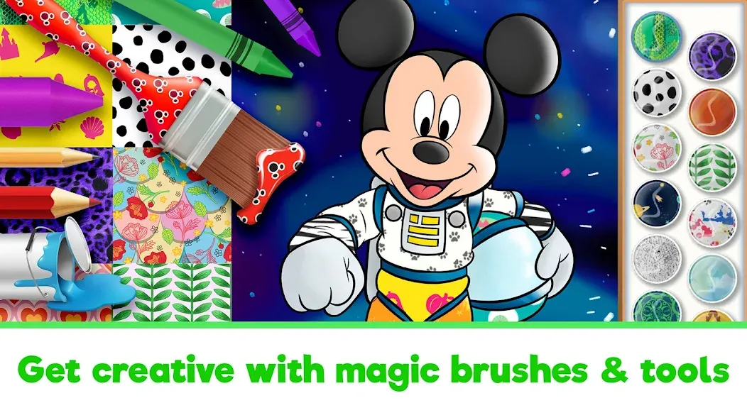 Disney Coloring World (Дисней)  [МОД Mega Pack] Screenshot 2