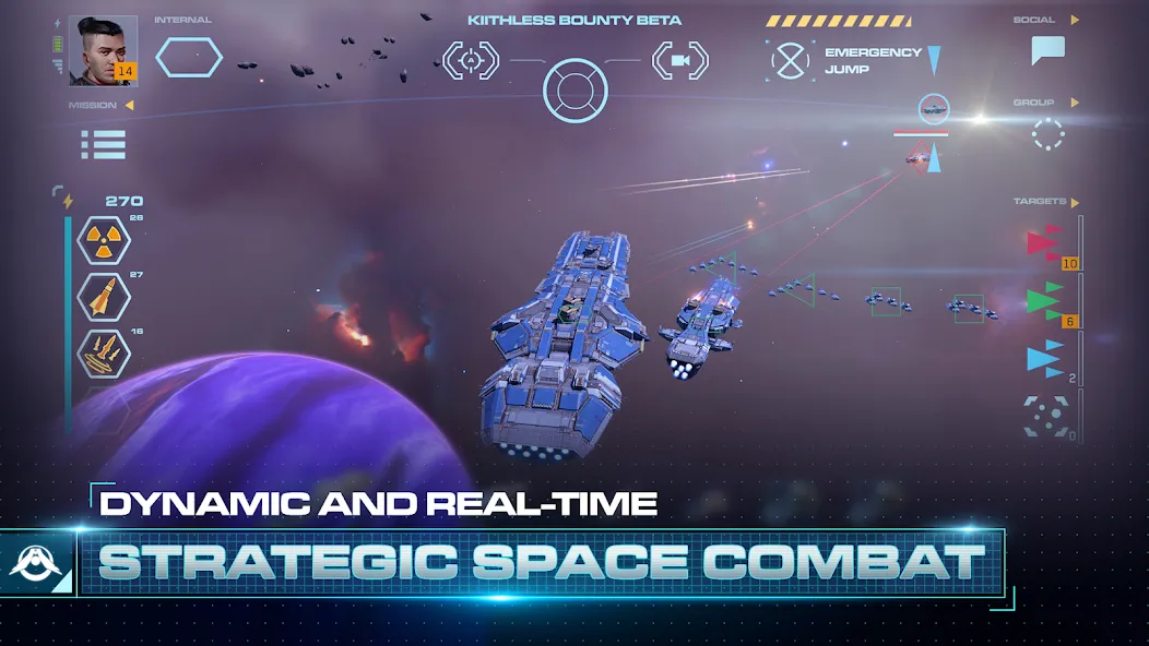 Homeworld Mobile: Sci-Fi MMO (Хоумворлд Мобаил)  [МОД Mega Pack] Screenshot 2