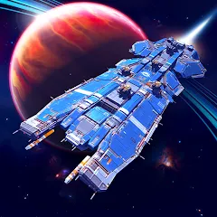 Скачать взломанную Homeworld Mobile: Sci-Fi MMO (Хоумворлд Мобаил)  [МОД Mega Pack] - стабильная версия apk на Андроид