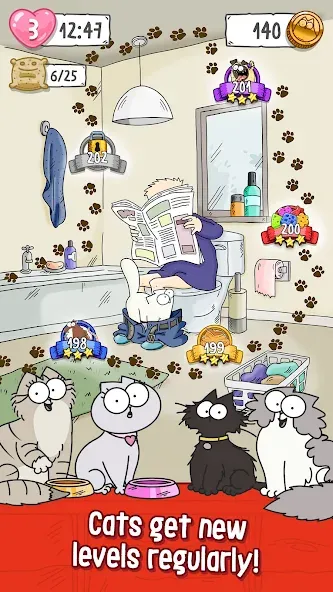 Simon’s Cat Crunch Time  [МОД Mega Pack] Screenshot 3