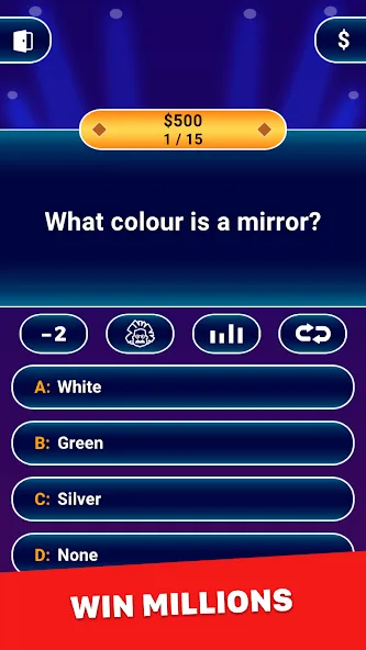 Millionaire 2024: Trivia Game  [МОД Бесконечные монеты] Screenshot 1