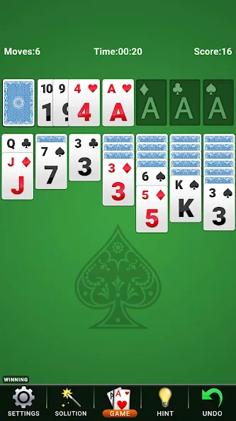 Solitaire: Classic Card Game  [МОД Unlocked] Screenshot 3