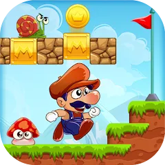 Скачать взломанную Super Bino Go:Adventure Jungle (Супер Бино Го)  [МОД Menu] - полная версия apk на Андроид