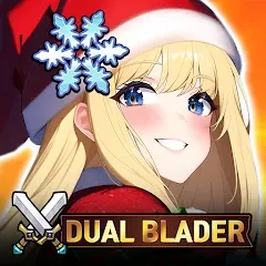 Взломанная Dual Blader : Idle Action RPG (Дуал Блейдер)  [МОД Mega Pack] - полная версия apk на Андроид