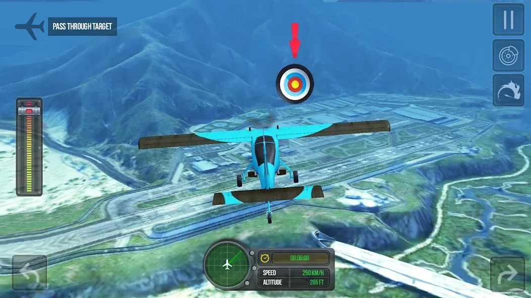 Flight Simulator - Plane Games  [МОД Много денег] Screenshot 5