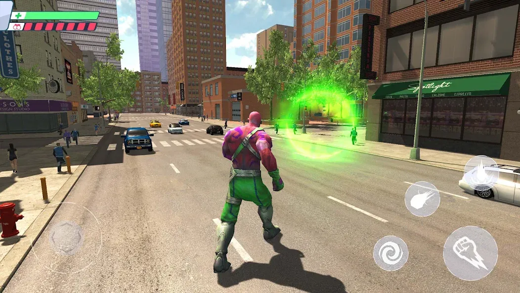 Super City Heroes:Super Battle (упер Герои Города)  [МОД Unlocked] Screenshot 1