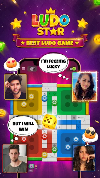 Ludo STAR: Online Dice Game (Лудо СТАР)  [МОД Menu] Screenshot 1