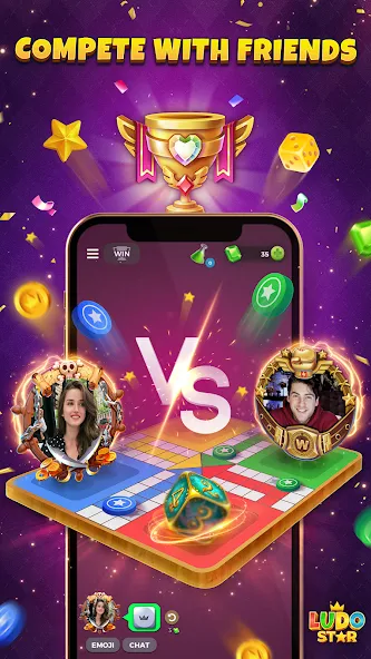 Ludo STAR: Online Dice Game (Лудо СТАР)  [МОД Menu] Screenshot 2