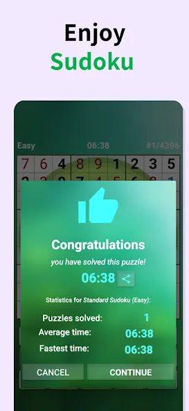 Sudoku offline (Судоку оффлайн)  [МОД Menu] Screenshot 5