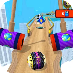 Взлом Rolling Balls 3D (Гоинг Боллс 3Д)  [МОД Unlocked] - стабильная версия apk на Андроид