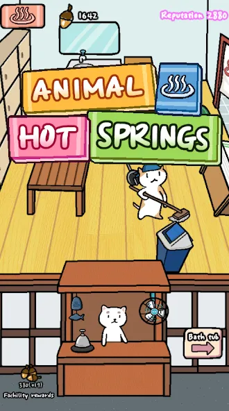 Animal Hot Springs  [МОД Unlimited Money] Screenshot 1