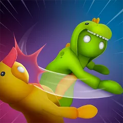 Скачать взлом Gang Battle Party: Animals 3D  [МОД Меню] - стабильная версия apk на Андроид