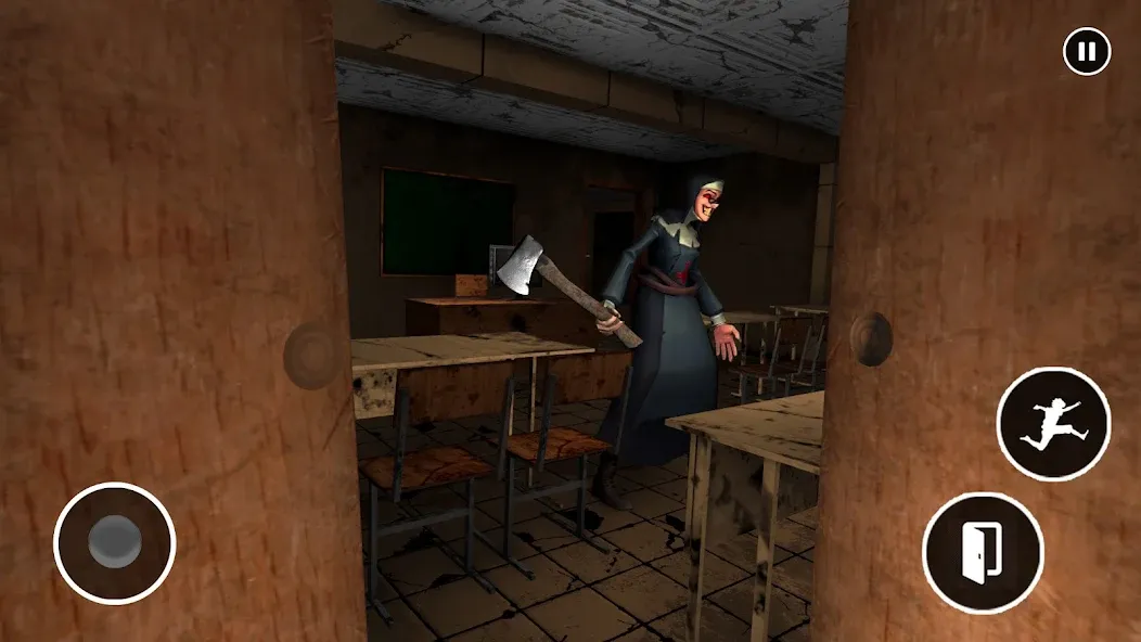 Scary Nun Horror School Escape  [МОД Menu] Screenshot 5