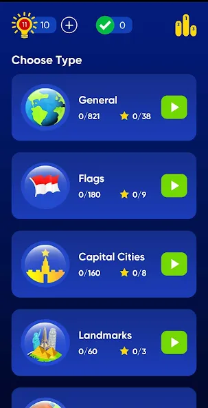 Geo Quiz: World Geo Trivia (Джио Квиз)  [МОД Меню] Screenshot 2