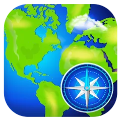 Взломанная Geo Quiz: World Geo Trivia (Джио Квиз)  [МОД Меню] - последняя версия apk на Андроид