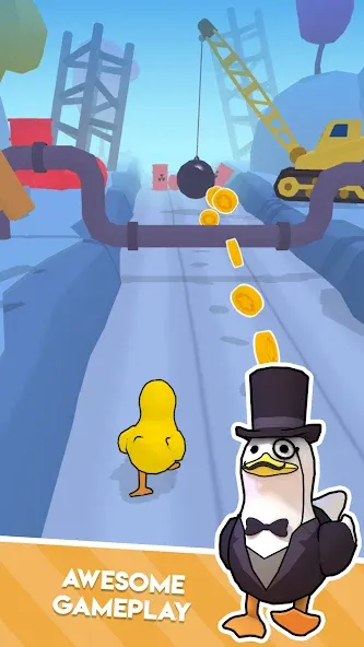 Duck On The Run (Дак он зе Ран)  [МОД Бесконечные деньги] Screenshot 2