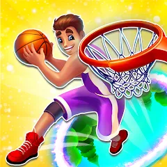 Взлом Hoop World: Flip Dunk Game 3D (Хуп Ворлд)  [МОД Много денег] - полная версия apk на Андроид