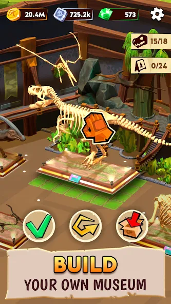 Dino Quest 2: Dinosaur Fossil (Дино Квест 2)  [МОД Много монет] Screenshot 2