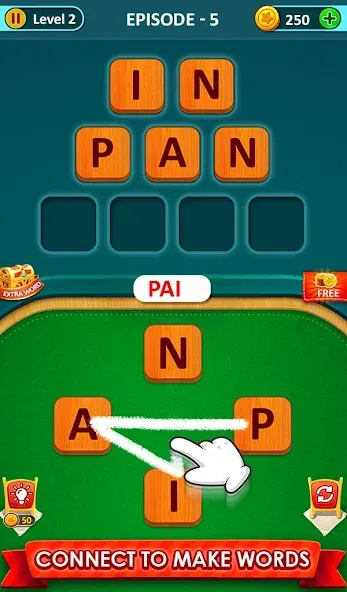 Word Game 2024 - Word Connect (Ворд Гейм 2023)  [МОД Много денег] Screenshot 1