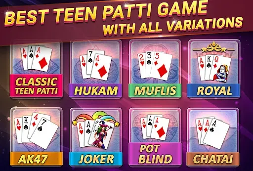 Teen Patti Gold, Rummy & Poker (Тин Патти Голд Кард Гейм)  [МОД Menu] Screenshot 3