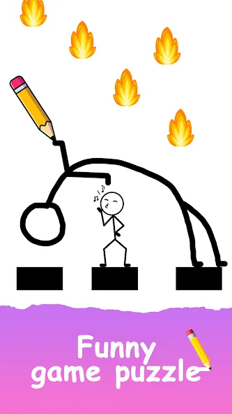 Save The Stick: Draw 2 Save (эйв Зе Стикман)  [МОД Все открыто] Screenshot 3