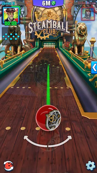 Bowling Crew — 3D bowling game  [МОД Все открыто] Screenshot 5