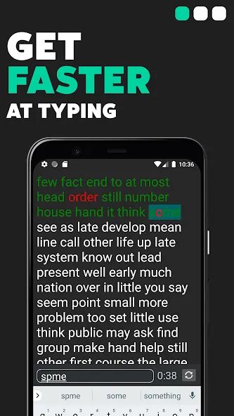 TypeGo – speed up your typing! (ТайпГо)  [МОД Бесконечные монеты] Screenshot 1