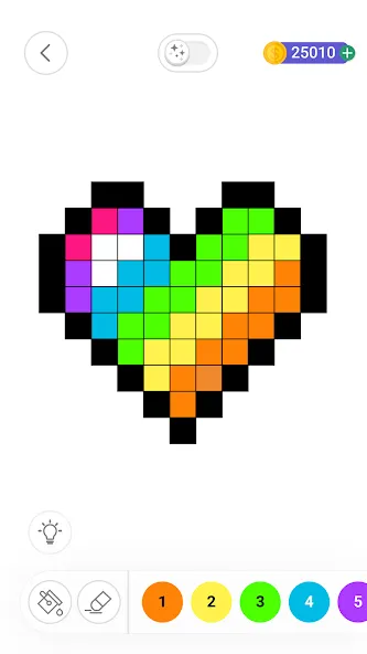 Color by Number：Coloring Games (Цвет по номерам)  [МОД Много денег] Screenshot 4