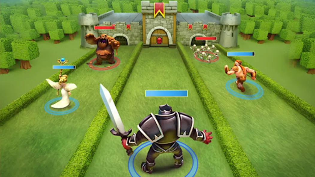 Castle Crush：Epic Battle  [МОД Много монет] Screenshot 1