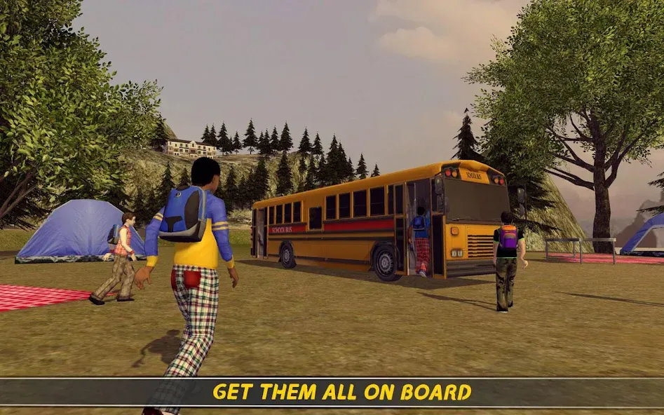 School Bus 16  [МОД Много денег] Screenshot 3