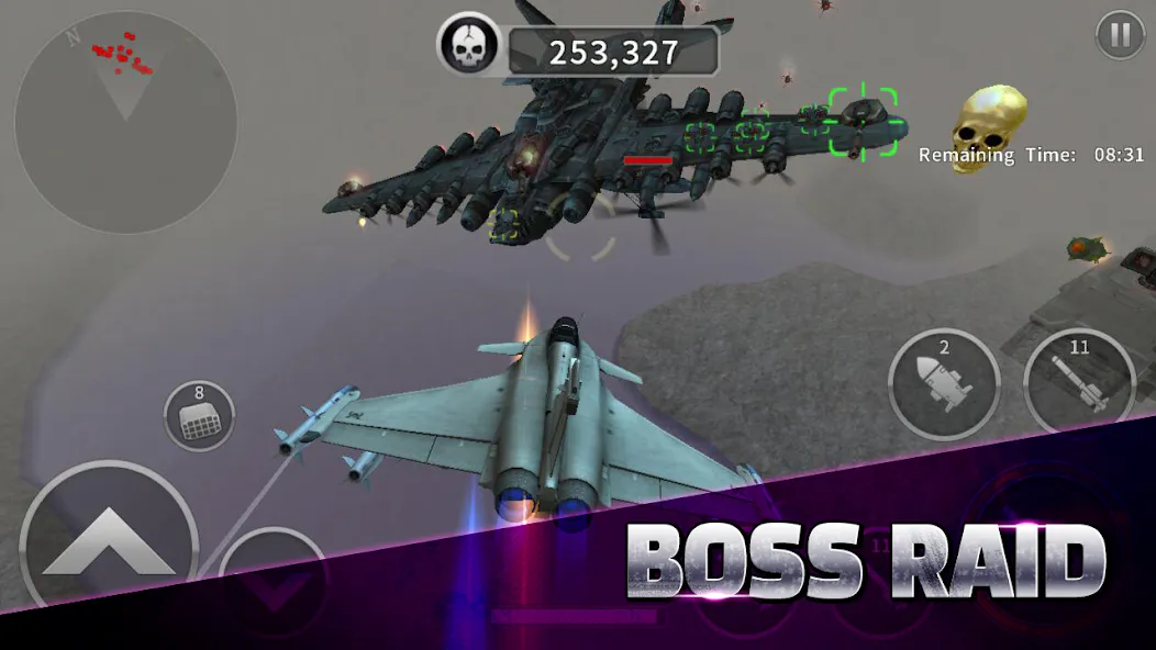 GUNSHIP BATTLE: Helicopter 3D  [МОД Бесконечные монеты] Screenshot 4