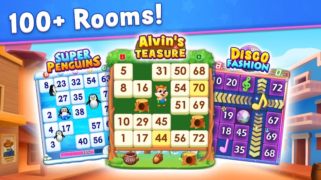 Bingo: Play Lucky Bingo Games (Бинго)  [МОД Много монет] Screenshot 2