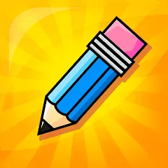 Взлом Draw N Guess Multiplayer  [МОД Mega Pack] - полная версия apk на Андроид