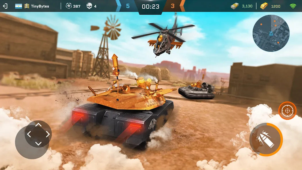 Massive Warfare: Tanks PvP War (Массовая война)  [МОД Mega Pack] Screenshot 5