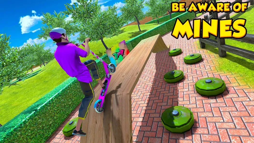 BMX Air Skate Scooter Tricks  [МОД Меню] Screenshot 1