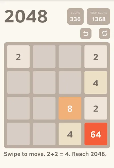 2048 (Две тысячи сорок восемь)  [МОД Mega Pack] Screenshot 2