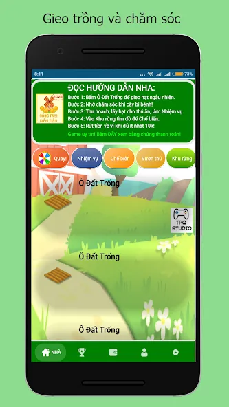 Nông Trại Kiếm Tiền Uy TínNhất  [МОД Меню] Screenshot 2