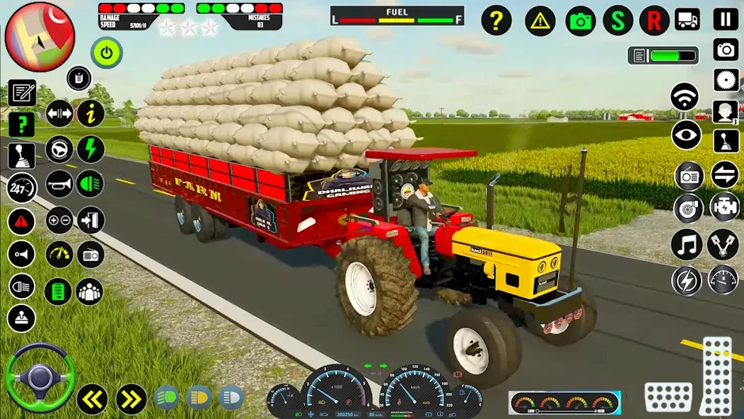 Tractor Farming Games 2023  [МОД Бесконечные деньги] Screenshot 1