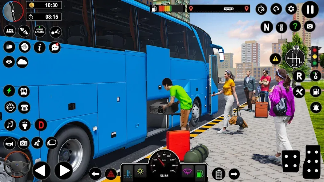 Coach Bus Games: Bus Simulator (Коуч Бас Геймс)  [МОД Много монет] Screenshot 4