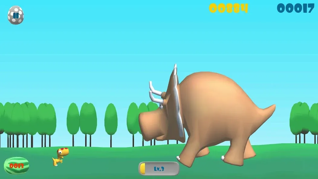 Dinosaur Run (Динозавр Ран)  [МОД Бесконечные монеты] Screenshot 3