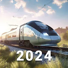 Взлом Train Manager - 2024 (Трейн Менеджер)  [МОД Mega Pack] - стабильная версия apk на Андроид